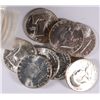 Image 1 : GEM BU ROLL OF FRANKLIN HALF DOLLAR, 1960 THRU 1963
