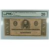 Image 1 : 1862 $1 CONFEDERATE STATES OF AMERICA PMG 20