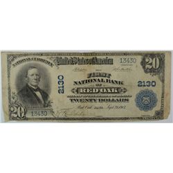 1902 $20 NATIONAL RED OAK, IA #2130