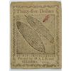Image 2 : 1779 $35 CONTENTIAL CURRENCY