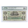 Image 2 : 2 - COLUMBIA, S.C. NOTES BOTH 66 EPQ PMG $5.00 & $10.00