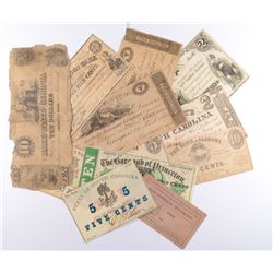 12 - DIFFERENT PCS OBSOLETE NOTES 1860'S NICE LOT