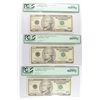Image 4 : 21 PIECES 1999 $10.00 FRN STAR NOTES, ALL PCGS GRADED 4 - 65PPQ, 17 - 66PPQ!