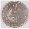 Image 1 : 1876-S SEATED LIBERTY HALF MS-62 CLEANED