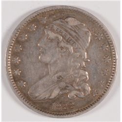 1833 BUST QUARTER XF/AU NICE!