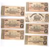 Image 1 : 7 PCS $20.00 CONFEDERATE NOTES CIRC.