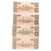 Image 3 : 7 PCS $20.00 CONFEDERATE NOTES CIRC.