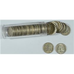 ROLL OF SILVER ROOSEVELT DIMES