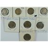 Image 1 : 8 BUFFALO NICKELS - 1913 TYPE 1 GOOD, 1913 TYPE II VF, 1918 AG & 5- NO DATES