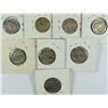 Image 2 : 8 BUFFALO NICKELS - 1913 TYPE 1 GOOD, 1913 TYPE II VF, 1918 AG & 5- NO DATES