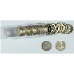 ROLL OF SILVER ROOSEVELT DIMES