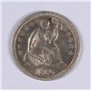 Image 1 : 1850 SEATED HALF DIME AU