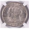 Image 2 : 1921 ALABAMA 2X2 COMMEN HALF DOLLAR NGC MS-66 (TOUGH COIN)