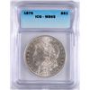 Image 1 : 1879 MORGAN DOLLAR ICG MS-65