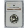 Image 1 : 1946-S WASHINGTON QUARTER, NGC MS-66!