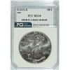 Image 1 : 1992 AMERICAN SILVER EAGLE, PCI MS-70  RARE  TRENDS PRICE $1150.00
