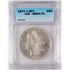 Image 1 : 1878 7/8 TF MORGAN SILVER DOLLAR, ICG MS-64 PL