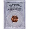 Image 1 : 1955 DDO LINCOLN CENT PCGS MS-68 RD (VERY HIGH GRADE FOR A BUSSINESS STRIKE)