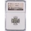 Image 1 : 1963 ROOSEVELT DIME, NGC MS-66