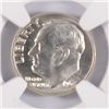 Image 2 : 1963-D ROOSEVELT DIME, NGC MS-66