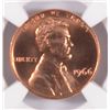 Image 2 : 1966 SMS LINCOLN CENT, NGC MS-67 RED