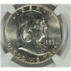 Image 2 : 1959-D FRANKLIN HALF DOLLAR, NGC MS-64 FBL