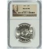 Image 1 : 1961 FRANKLIN HALF DOLLAR, NGC MS-64 FBL  RARE!!!