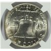 Image 3 : 1961-D FRANKLIN HALF DOLLAR, NGC MS-64 FBL