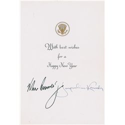John and Jacqueline Kennedy