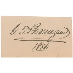 P. G. T. Beauregard