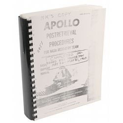 Apollo Post Retrieval Procedures Manual