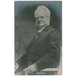 Bjornstjerne Bjornson