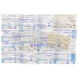 Le Dome Celebrity Receipts