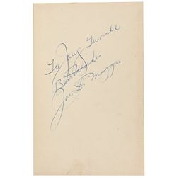 Joe DiMaggio
