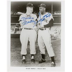 Mickey Mantle and Willie Mays