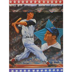 Ted Williams and Carl Yastrzemski