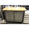 Image 2 : MASTERCRAFT ROLLING TOOL BENCH WITH CONTENTS