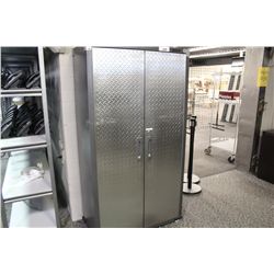 MASTERCRAFT 6' TALL 2 DOOR TOOL CABINET WITH CONTENTS