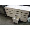 Image 2 : WHITE 3 DRW. ROLLING PARTS CABINET