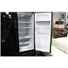 Image 2 : AMANA BLACK FRENCH DOOR FRIDGE WITH FREEZER DRAWER  MOD. AFB2234WEB2