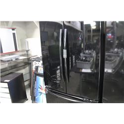 SAMSUNG BLACK FRENCH DOOR FRIDGE WITH FREEZER DRAWER  MOD. RF263AFBP