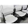 Image 2 : LIGHT GREY HEAVY DUTY PLASTIC STACKING CHAIR