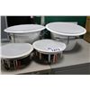 Image 1 : LOT OF 4 CEILING MOUNT SPEAKERS