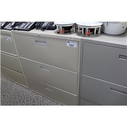 TAN 3 DRW. LATERAL FILE CABINET