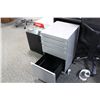 Image 2 : GREY MULTI DRW. ROLLING FILE PEDESTAL (S1)