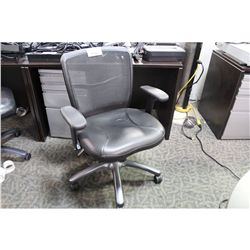 BLACK MESH BACK MULTI LEVER ERGONOMIC TASK CHAIR