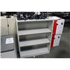 Image 2 : 4' TALL GREY  ADJUSTABLE BOOKSHELF