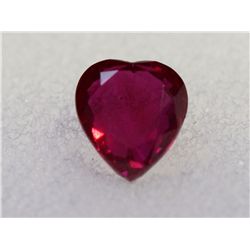 GIA  Ruby Heart Shape 1.54ct