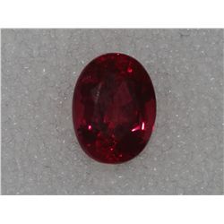 GIA  Ruby Oval Shape 1.08ct