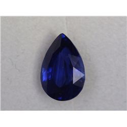 GIA  Sapphire Pear Shape 2.25ct